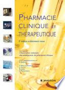 Pharmacie clinique et thérapeutique