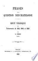Phases de la question neuchâteloise