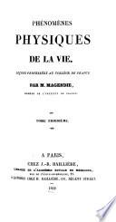 Phénomènes physiques de la vie