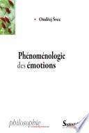 Phénoménologie des émotions