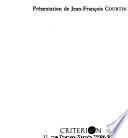 Phénoménologie et théologie