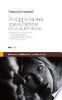 Philippe Garrel, une esthétique de la survivance