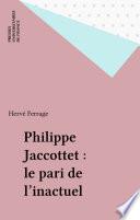 Philippe Jaccottet : le pari de l'inactuel