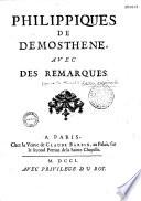 Philippiques de Démosthène