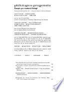 Philologica Pragensia