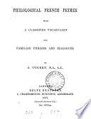 Philological French primer