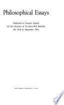 Philosophical Essays