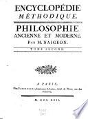 Philosophie Ancienne Et Moderne