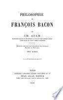 Philosophie de François Bacon