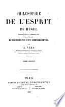 Philosophie de l'esprit de Hégel