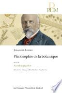 Philosophie de la botanique