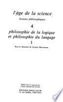 Philosophie de la logique et philosophie du langage