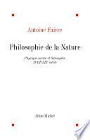 Philosophie de la nature