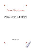 Philosophie et Histoire
