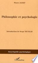 Philosophie et psychologie