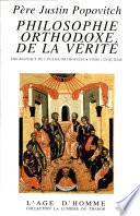 Philosophie orthodoxe de la vérité