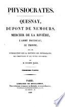 Physiocrates