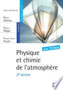 Physique et chimie de l'atmosphère