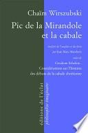Pic de la Mirandole et la cabale