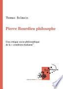 Pierre Bourdieu Philosophe