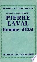 Pierre Laval, homme d'état
