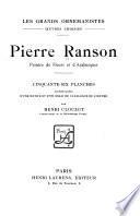 Pierre Ranson, peintre de fleurs et d'arabesques