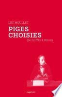 Piges choisies (de Griffith à Ellroy)