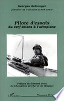 Pilote d'essais