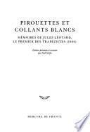 Pirouettes et collant blancs
