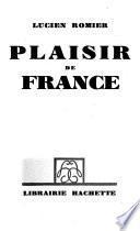 Plaisir de France
