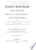 Plantes médicinales de l'Ile Maurice