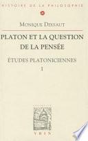 Platon et la question de la pensée