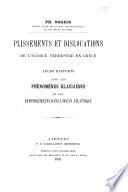 Plissements et dislocations de l'écorce terrestre en Grèce