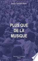 Plus que de la musique