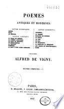 Poèmes antiques et modernes