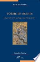 Poésie en ruines