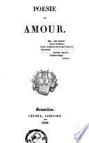 Poésie et amour