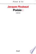 Poésie :