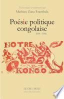 Poésie politique congolaise