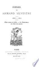 Poésies, 1866-1872