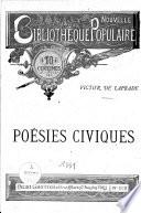 Poésies civiques