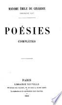 Poésies complètes