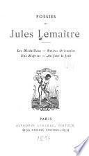 Poésies de Jules Lemaître