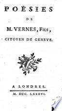 Pöesies De M. Vernes, Fils