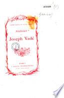 Poésies et lettres facétieuses de Joseph Vadé