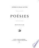 Poésies ...
