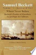 Poétique de L'ailleurs