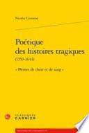 Poétique des histoires tragiques (1559-1644)