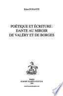 Poétique et écriture