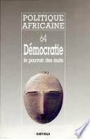 POLITIQUE AFRICAINE N-064